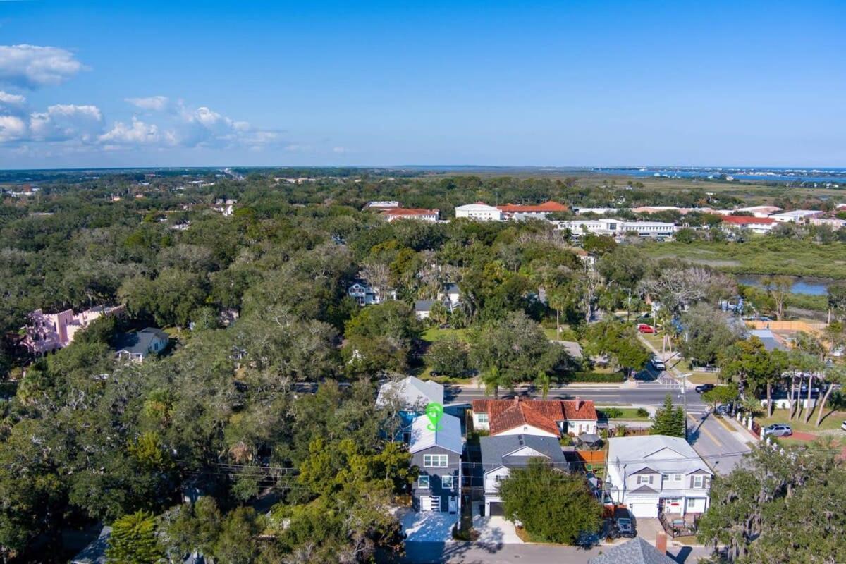 Downtown St Aug Home By Fountain Of Youth Pool Spa By Beach Add Golf Cart St. Augustine Exteriör bild