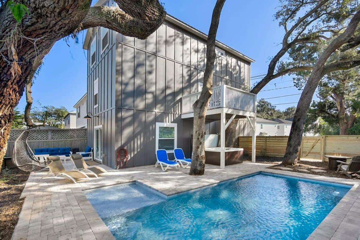 Downtown St Aug Home By Fountain Of Youth Pool Spa By Beach Add Golf Cart St. Augustine Exteriör bild